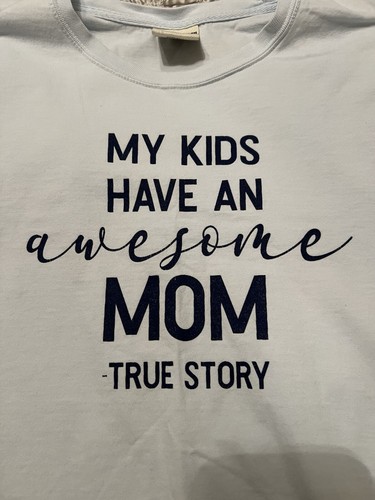 Womens Awesome Mama Tees Size XL - Picture 3 of 8