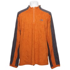 The North Face, Fleecepullover, Größe: XL, Orange/Grau, Polyester #529