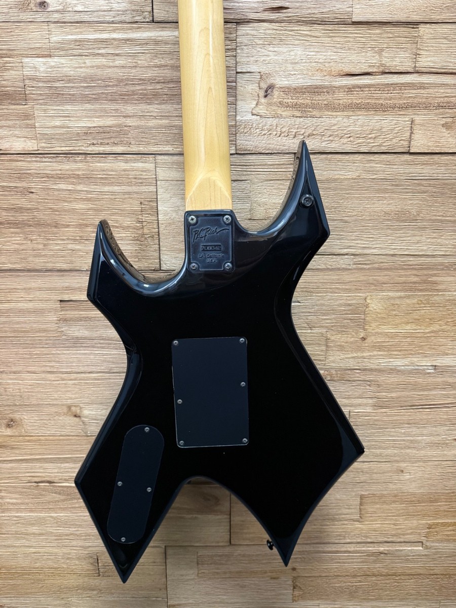 B.C. Rich Warlock N.J. Series Guitar - Black -Late 1990's EMG's w