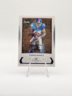 Ramses Barden 2009 Donruss Classics RC Significant Signatures Auto SP /299 #237