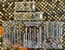 Anna Griffin Outer Frame Inner Frame Borders Acrylic Stamps Blocks