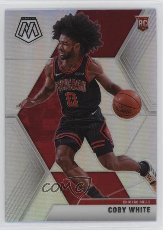 2019-20 Panini Mosaic Rookies Silver Prizm Coby White #211 Rookie RC 00y3