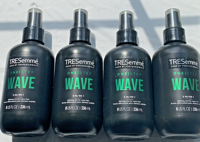 LOT OF 4--TRESemme ONE STEP WAVE 5-in-1 Defining Mist for Wavy Hair 8oz Each