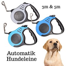 Automatische Hundeleine Automatik Rollleine Flexileine 3m und 5m
