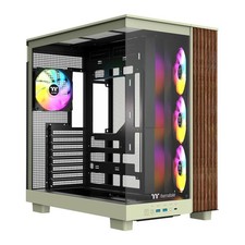 Image of Thermaltake View 380 XL WS ARGB, Matcha Green, Mid Tower, 4x ARGB Fans, Back-Con