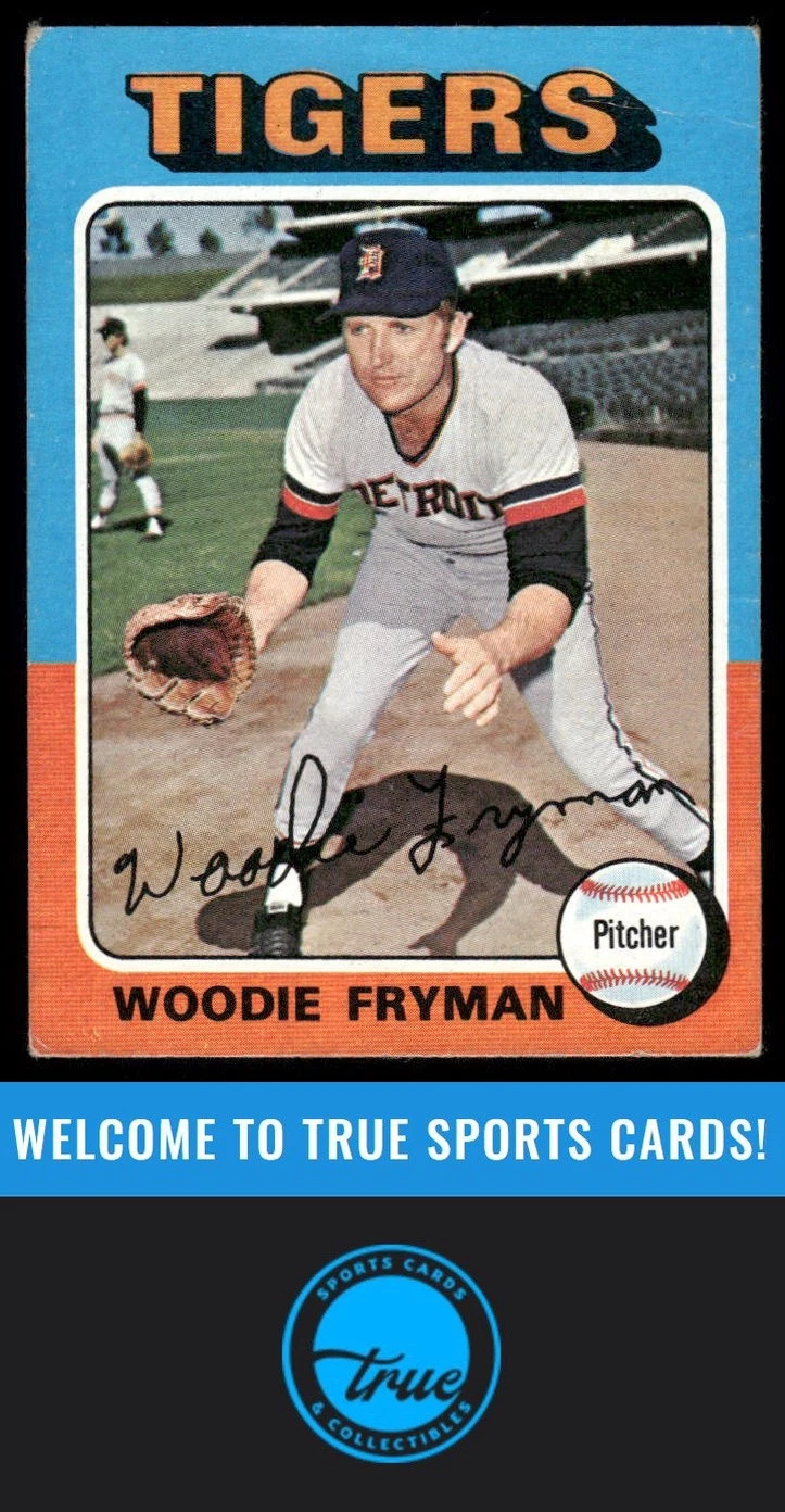 1975 Topps Mini #166 Woodie Fryman