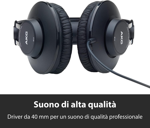 K52 Cuffie Da Studio Di Monitoraggio Chiuse Ad Alte Prestazioni, Con Cavo, Desig - Foto 7 di 12