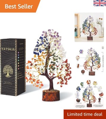 Eleganter 10-12 Zoll Chakra Lebensbaum für positive Energie - Einweihungsgeschenk