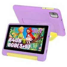 Kids Tablet 7 Inch,Android 13 Tablet for Kids,Quad Core 8GB 64GB ROM Shockproof