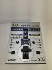 Edirol V-4 4 Channel Video Mixer Switcher Missing Power Supply - AS IS