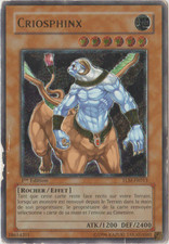 Yu-Gi-Oh! : Criosphinx I TLM-FR013 I ULTIMATE RARE - LP / Played - FR