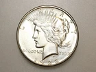 1923-D $1 PEACE SILVER ONE DOLLAR CH/GEM BU