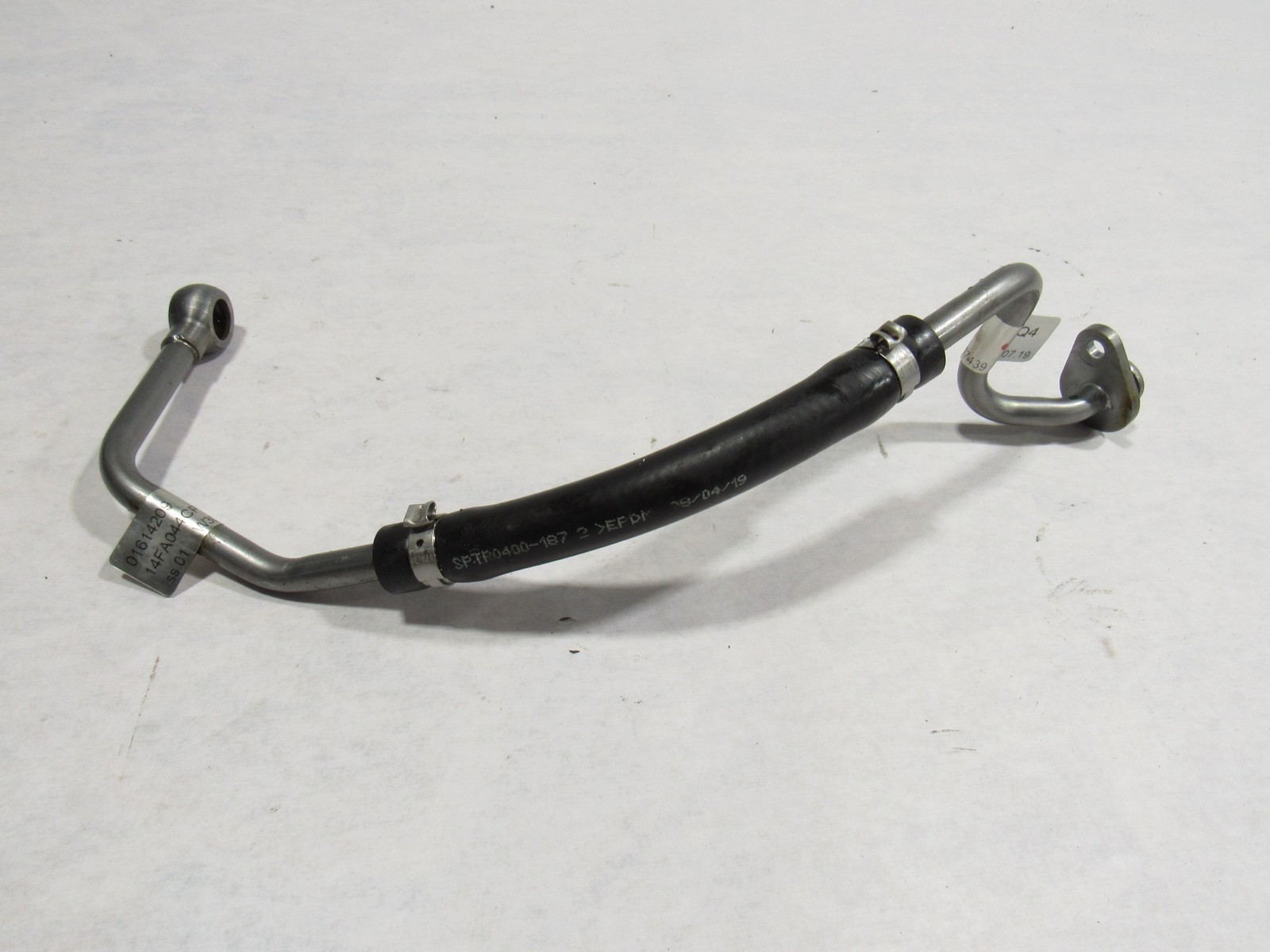 17-20 Mclaren 720S 720 2020 Left Turbo Turbocharger Coolant Hose Pipe Line #3