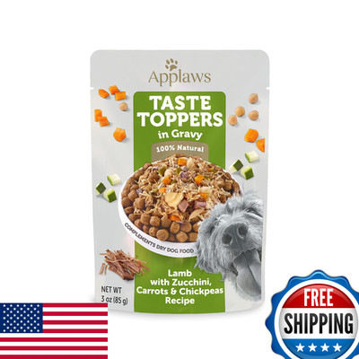Applaws Taste Toppers Limited Ingredient Dog Food Topper, Lamb with Zucchini