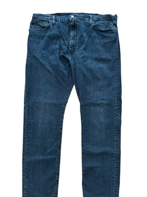 Levi s 512 W42 L32 Jeans Dunkelblau Slim Taper Premium Stretch Denim XXL