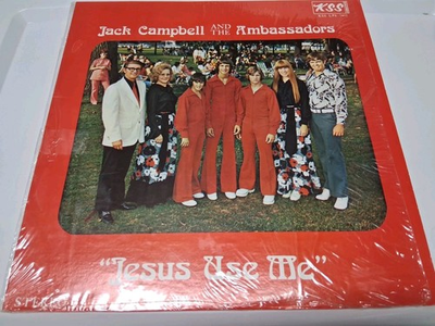 #ad Jack Campbell And The Ambassadors – Jesus Use Me LP Record Gospel KSS Missouri $25.00