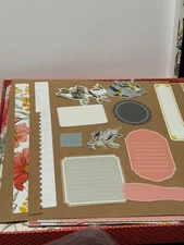 S.E.I. Scrapbook in a Box 12x12 Album KIT New Over 300 Pieces