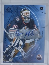 2025-26 SP Game Used Blue Auto Bill Ranford #69 Oilers Legend