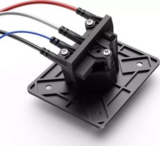 Golf Cart 48V Charger Receptacle Fits EZGO RXV, EZGO Charging Port With Wires  