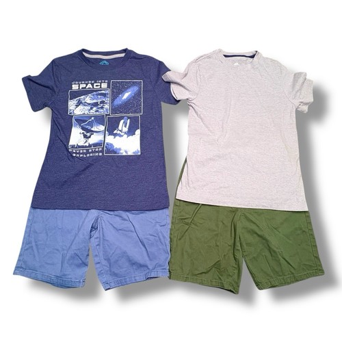 Lot of 9 Boys Mixed Clothes Sz 10/12 M T-shirts Shorts BCG Thereabouts Pokemon - Picture 2 of 9
