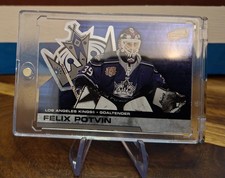 Felix Potvin, #50, Los Angeles Kings, Pacific...