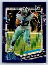 2023 donruss optic  purple shock viliami fehoko jr [RC]