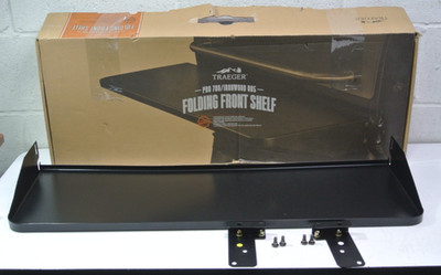 Traeger BAC442  Pro 780 / Ironwood 885 Folding Front Shelf Accessory in Black