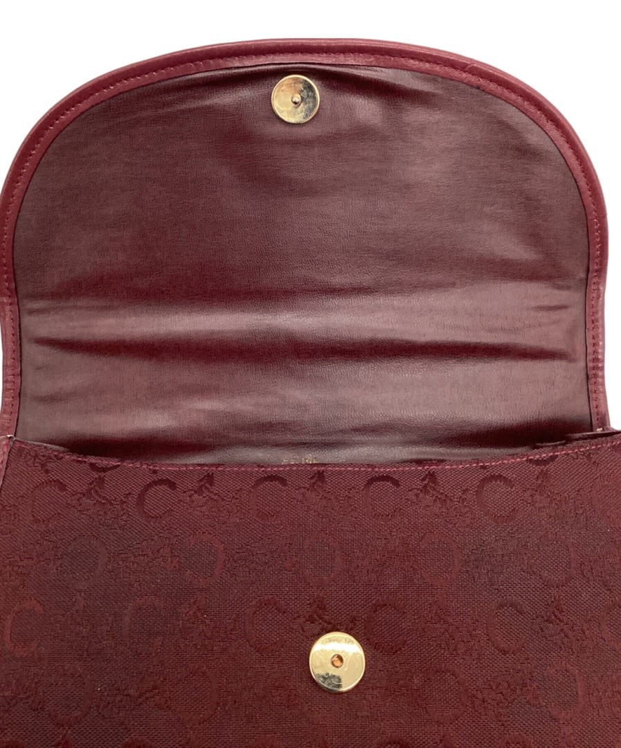 CELINE DIFFSION CELINE DIFFUSION Shoulder Bag Red… - image 8