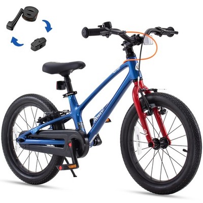 Kids Bike 16 Inch Lightweight Alloy EZ Shark Ultra Light Deep Azure RoyalBaby