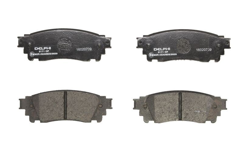 Plaquettes de frein DELPHI LP3171 pour SUV NX 2.0 essence et hybride de 2014 à 2020