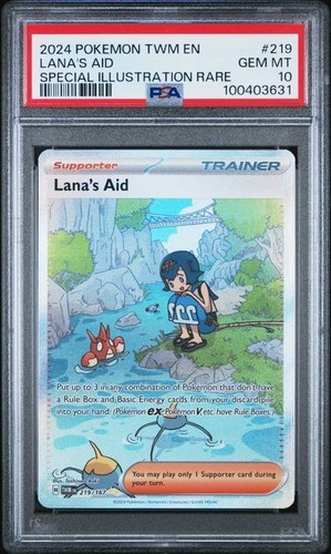 Lana's Aid graded PSA 10 for sale on eBay