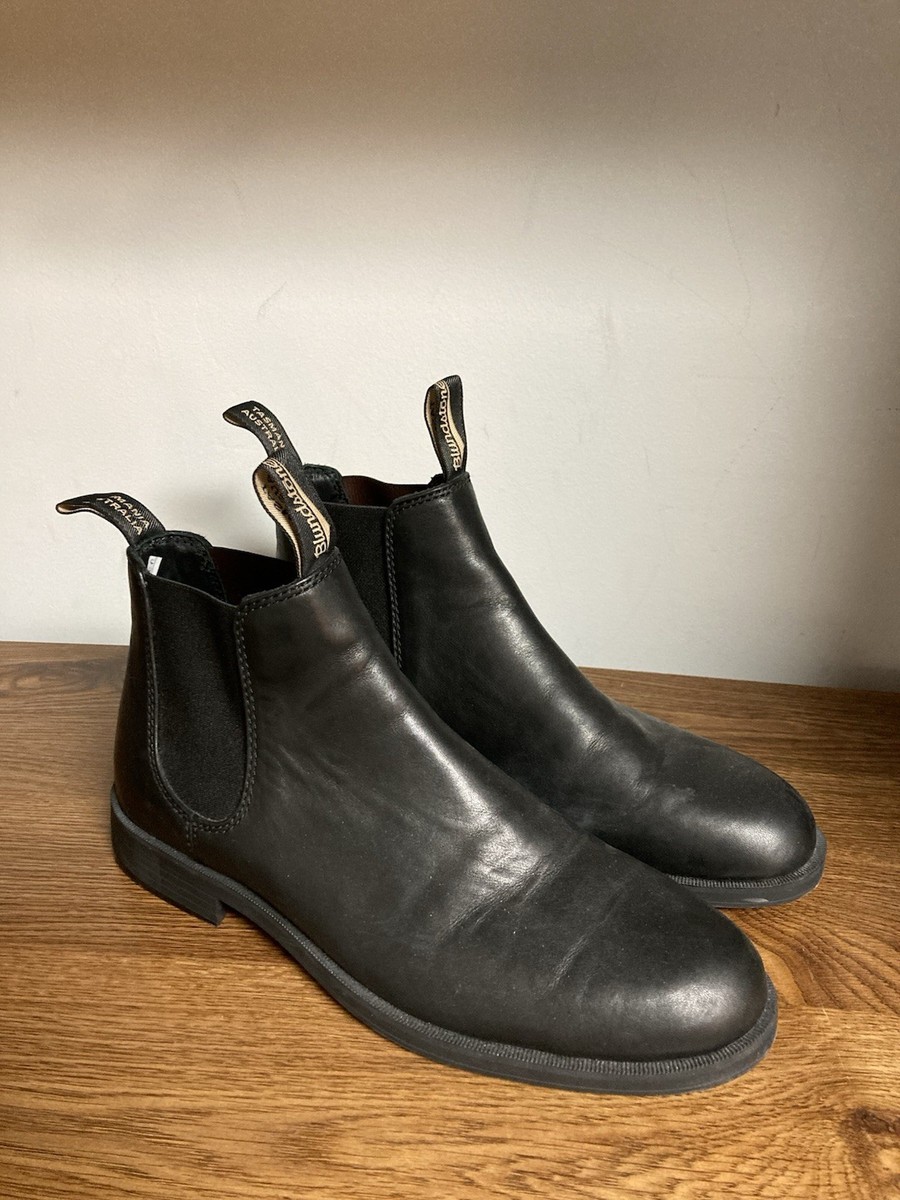 Blundstone #1901 Men's Leather Dress Ankle Boots Black Size