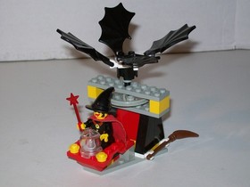 Lego 6087 Castle Fright Knights WITCH'S MAGIC MANOR Complete w/Instructions