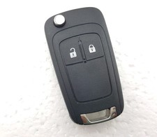 Opel Astra Corsa Mokka 2 Button Flip Key Fob - 13500235 U-shin 2