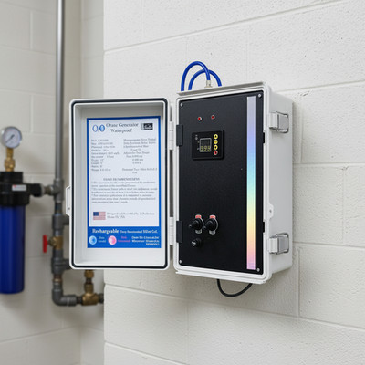  Ozone Water Filtration System 4200 mg/h | Multi Use Treatment for Home & Pools 