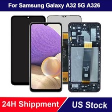 For Samsung Galaxy A32 5G SM-A326U LCD Display Touch Screen  Frame Replacement