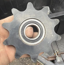 10T Idler Sprocket 100-10H SB100A-10 100 roller chain 1" bore bearing
