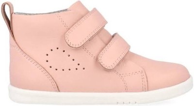 Bobux I-Walk Grasscourt Hi Sneaker in Seashell Pink