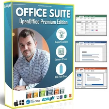 Office Suite 2025 Home & Student Premium | Open Word Processor Spreadsheet Pr...