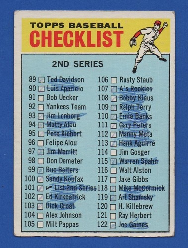 1965 1966 1967 1968 OPC O PEE CHEE TOPPS MLB BASEBALL CARD SEE LIST - Picture 58 of 173