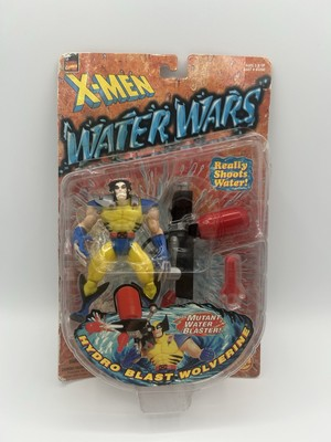 #ad #ad 1997 Marvel Toy Biz X MEN Water Wars Hydro Blast Wolverine Figure NEW Sealed $24.99