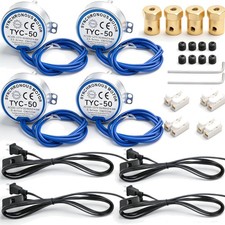 4Pcs Synchronous Turntable Motor Electric Motor 2.5-3 And 5-6R/MIN 50/60Hz 4W...