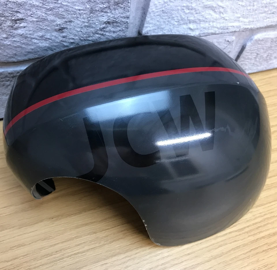 ORIGINALE MINI F55 F56, JCW Ala Specchio Cover Tappo 51162465799 SOLO SINISTRA, RHD.  lana - Immagine 2 di 4