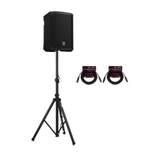 Electro-Voice Everse 8 8 Inch Compact 2 Way Loudspeaker Bundle Black 
