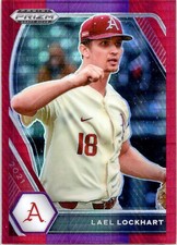 2021 Panini Prizm Draft Picks #PDP213 Lael Lockhart Red Prizm