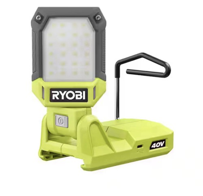 #ad Ryobi 40V Cordless Battery Topper LED Work Light Tool Only $35.00