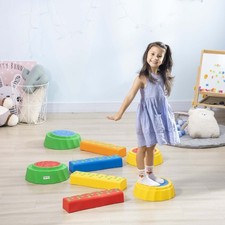 Image of Eight-Piece Kids Stepping Stones w/ Non-Slip Surface & Bottom, for Toddlers