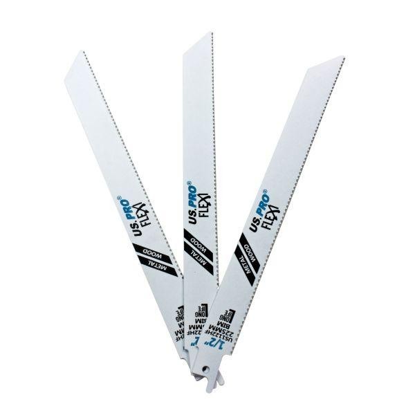 Us Pro Tools 5 X 225Mm Reciprocating Saw Blade For Wood/Metal Us1122hf 9164 - Image 3