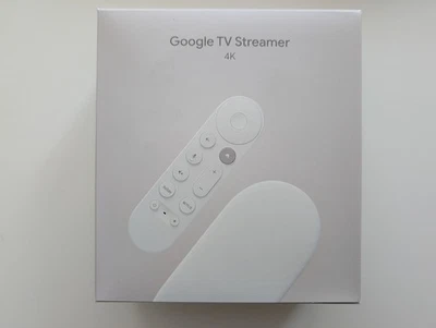 Google TV Streamer 4K HDR - NEU & OVP, 32 GB, Porcelain, mit Sprachfernbedienung - Bild 1 von 3