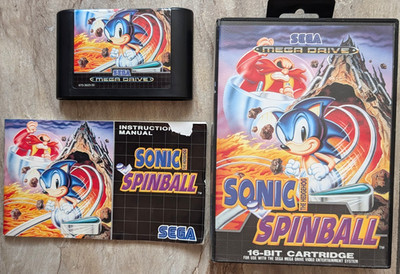 Sonic Spinball - Sega Mega Drive - Spiel - Megadrive